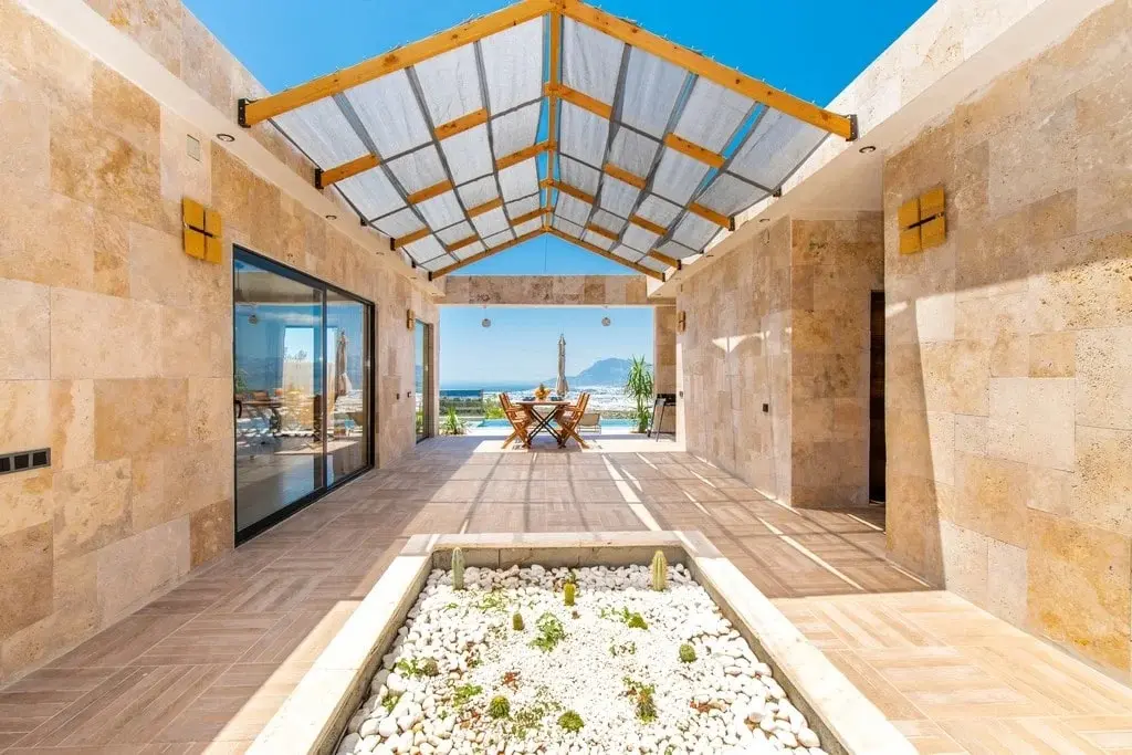 Courtyard area